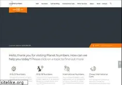 Sites similar to planet-numbers.co.uk