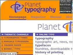 Sites similar to planet-typography.com