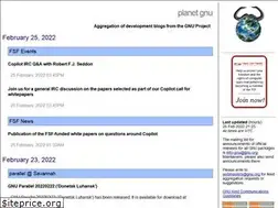 Sites similar to planet.gnu.org
