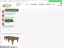Sites similar to planeta-billiard.ru