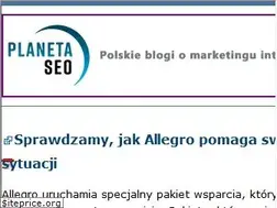 Sites similar to planeta-seo.pl