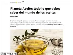 Sites similar to planetaceite.com