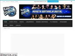 Sites similar to planetacountry.com.br