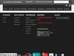 Sites similar to planetadzwieku.com