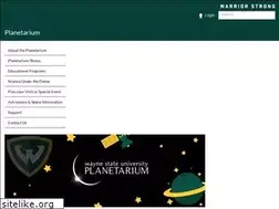 Sites similar to planetarium.wayne.edu