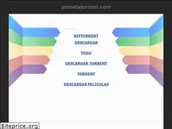 Sites similar to planetatorrent.com