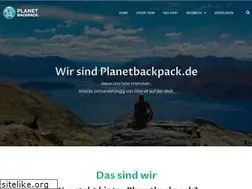 Sites similar to planetbackpack.de