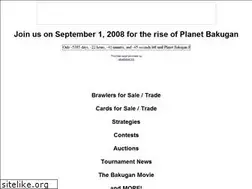 Sites similar to planetbakugan.com