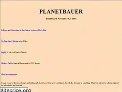 Sites similar to planetbauer.com