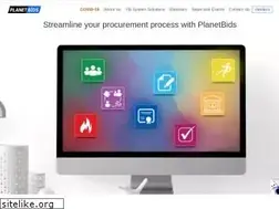 Sites similar to planetbids.com