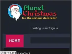 Sites similar to planetchristmas.com