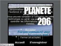 Sites similar to planete-206.com