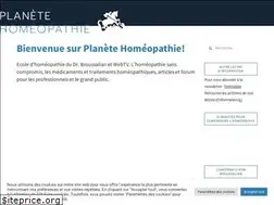 Sites similar to planete-homeo.org