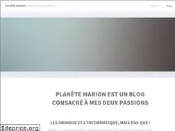 Sites similar to planete-marion.com