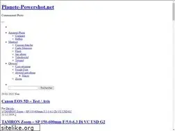 Sites similar to planete-powershot.net