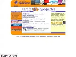 Sites similar to planete-typographie.com