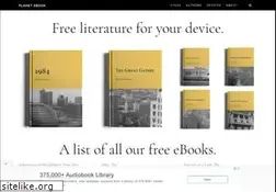 Sites similar to planetebook.com