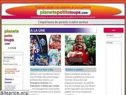 Sites similar to planetepetitsloups.com