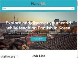 Sites similar to planetesl.com
