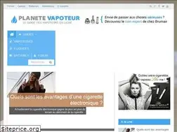 Sites similar to planetevapoteur.com