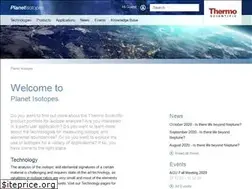 Sites similar to planetisotopes.com