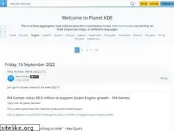 Sites similar to planetkde.org