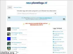 Sites similar to planetlagu.pw