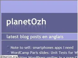 Sites similar to planetozh.com