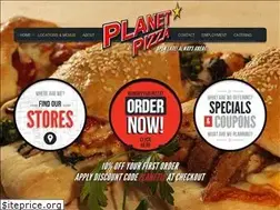 Sites similar to planetpizza.com