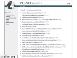 Sites similar to planetpositive.ch