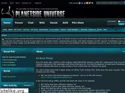 Sites similar to planetside-universe.com