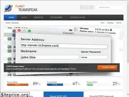 Sites similar to planetteamspeak.com