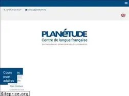 Sites similar to planetude.ma