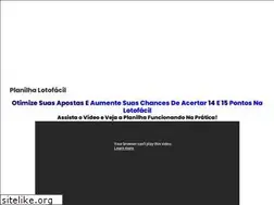 Sites similar to planilhalotofacil.com.br
