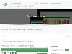 Sites similar to planilhando.com.br