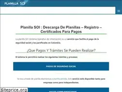 Sites similar to planillanuevosoi.com