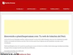 Sites similar to planillasperuanas.com