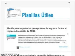 Sites similar to planillasutiles.com.ar