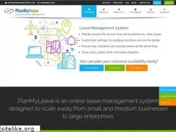 Sites similar to planmyleave.com