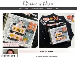 Sites similar to plannerandpaper.com