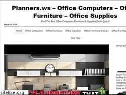 Sites similar to planners.ws