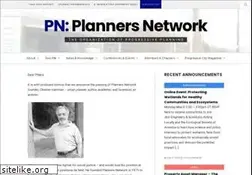 Sites similar to plannersnetwork.org