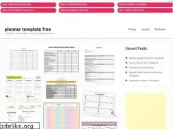 Sites similar to plannertemplatefree.com
