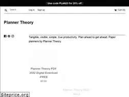 Sites similar to plannertheory.com