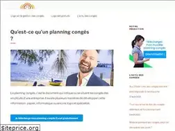 Sites similar to planning-conges.com