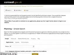 Sites similar to planning.cornwall.gov.uk