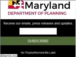 Sites similar to planning.maryland.gov