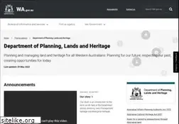 Sites similar to planning.wa.gov.au