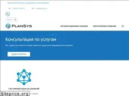 Sites similar to plansys.ru