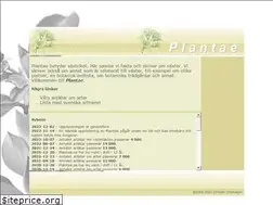Sites similar to plantae.se
